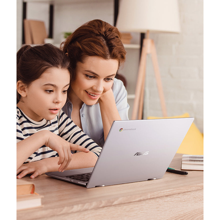 Asus Chromebook Flip CM3 CM3200FVA-DS42T Chromebook convertible 2 en 1 à écran tactile 12" - ARM Cortex A73 + Cortex A53 - 4 Go - Mémoire flash 32 Go - Argent élégant CM3200FVA-DS42T