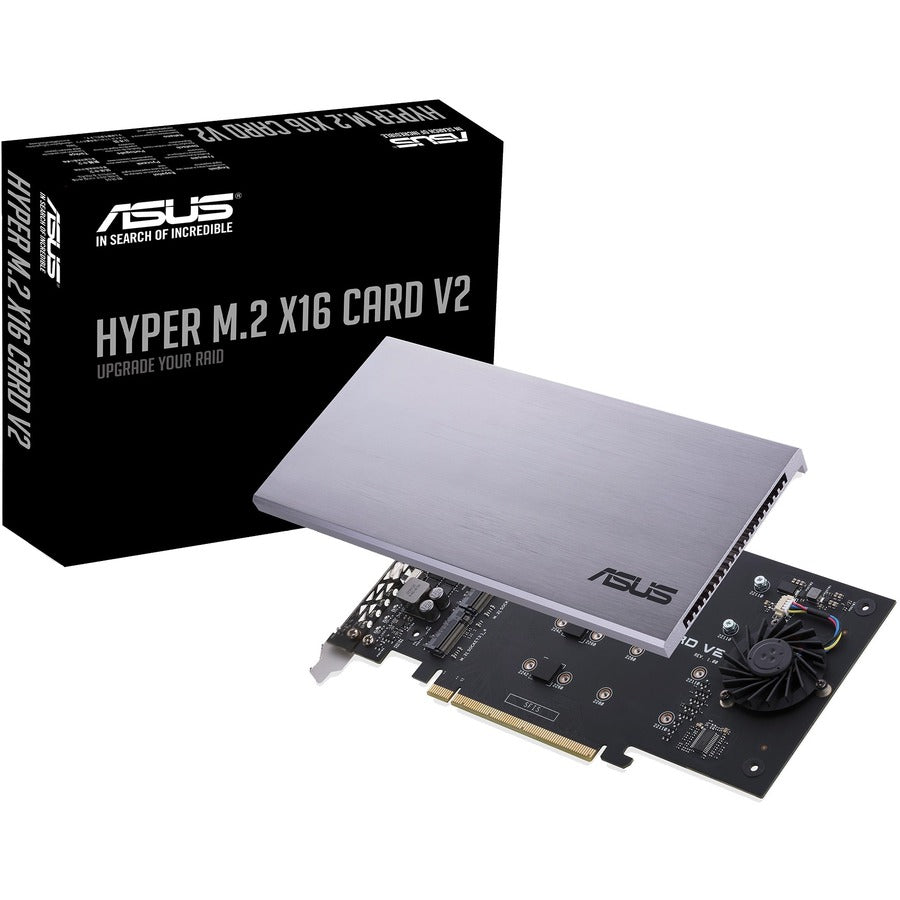 Adaptateur Asus M.2 vers PCI Express HYPER M.2 X16 CARD V2