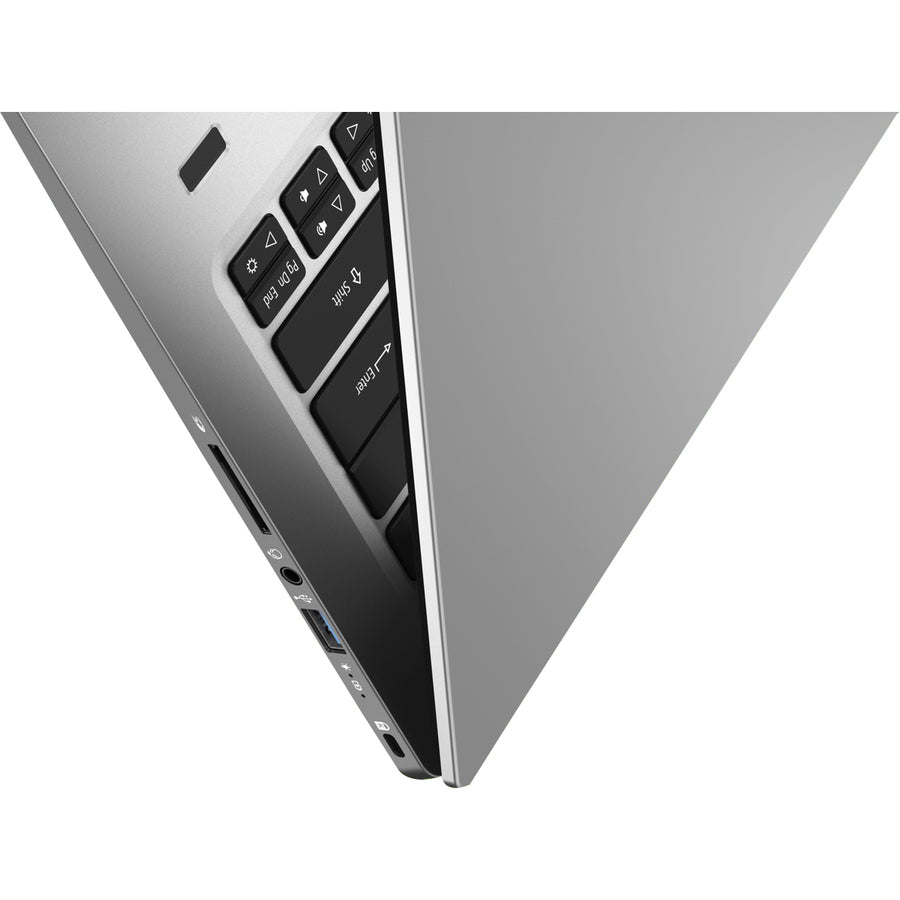 Ordinateur portable Acer Swift 1 SF114-32 SF114-32-P85N 14" - Full HD - 1920 x 1080 - Intel Pentium Silver N5000 Quad-core (4 cœurs) 1,10 GHz - 4 Go de RAM - 128 Go de SSD - Argent brillant NX.GXUAA.002