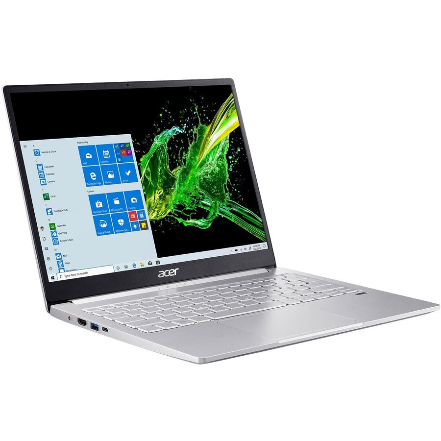 Ordinateur portable Acer Swift 3 SF313-52 SF313-52-52VA 13,5" - 2256 x 1504 - Intel Core i5 10e génération i5-1035G4 Quad-core (4 cœurs) 1,10 GHz - 8 Go de RAM - 512 Go de SSD - Argent NX.HQWAA.001