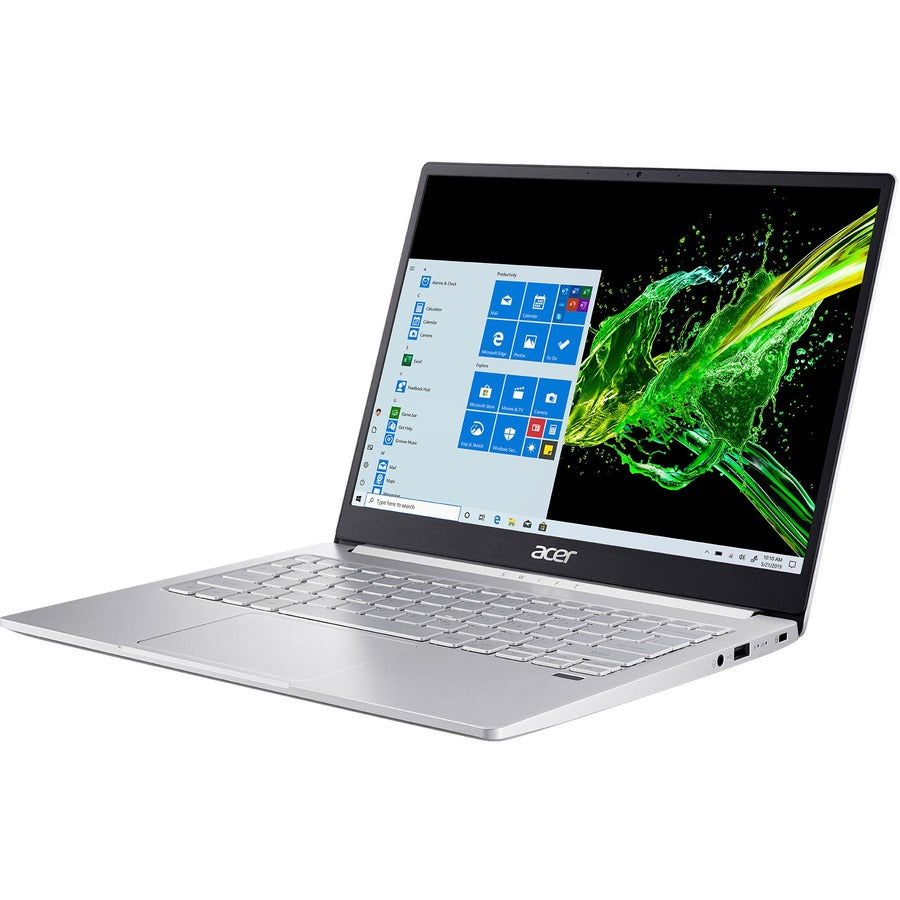 Ordinateur portable Acer Swift 3 SF313-52 SF313-52-52VA 13,5" - 2256 x 1504 - Intel Core i5 10e génération i5-1035G4 Quad-core (4 cœurs) 1,10 GHz - 8 Go de RAM - 512 Go de SSD - Argent NX.HQWAA.001