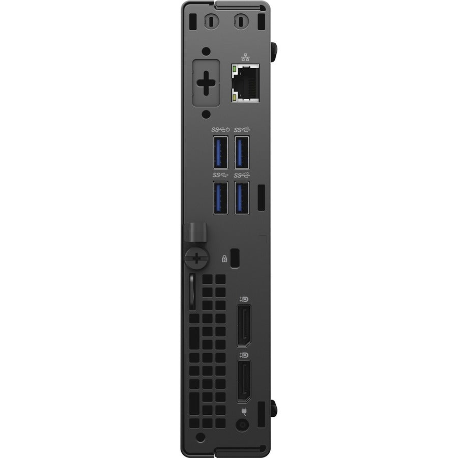 Ordinateur de bureau Dell OptiPlex 7000 7090 - Intel Core i5 10e génération i5-10500T Hexa-core (6 cœurs) 2,30 GHz - 8 Go de RAM DDR4 SDRAM - 256 Go de SSD M.2 PCI Express NVMe 3.0 x4 - Micro PC - Noir YHF3W