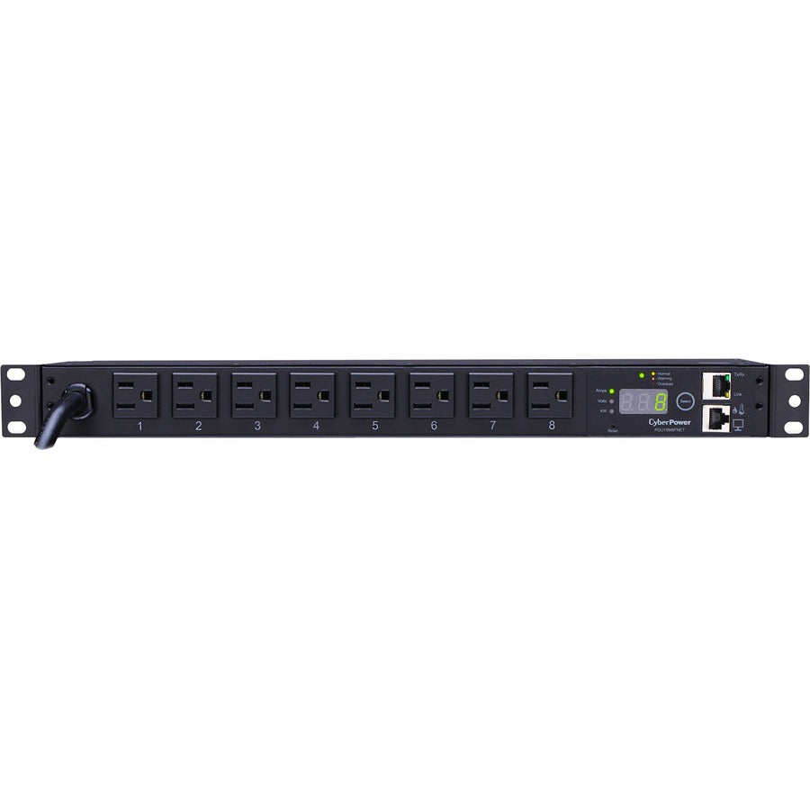 PDU surveillé CyberPower RM 1U PDU15M8FNET 15 A 8 prises PDU15M8FNET