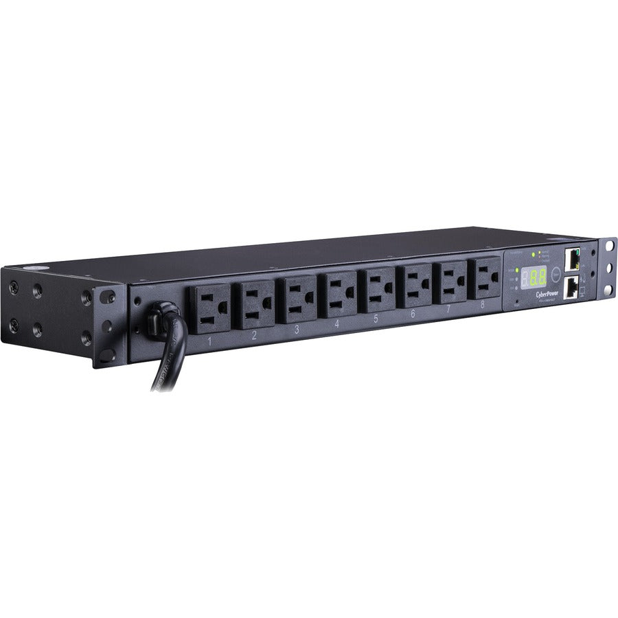 PDU surveillé CyberPower RM 1U PDU15M8FNET 15 A 8 prises PDU15M8FNET