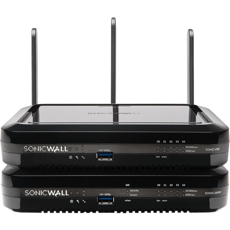 Appareil de sécurité réseau/pare-feu SonicWall SOHO 250 02-SSC-1815