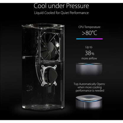 Ordinateur de bureau Asus ProArt PA90-M7168ZN - Intel Core i7 9e génération i7-9700K - 16 Go RAM DDR4 SDRAM - Disque dur 1 To - SSD 512 Go - Mini PC - Bleu nuit PA90-M7168ZN