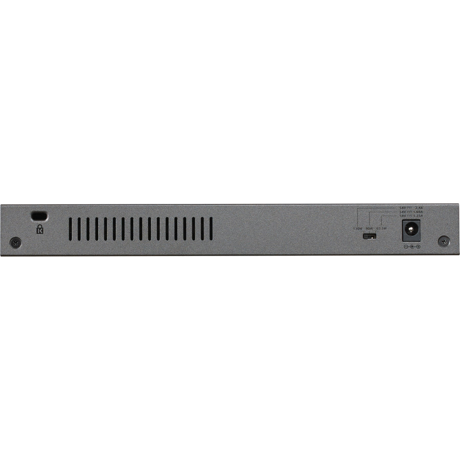 Commutateur non géré Gigabit Ethernet PoE+ à 8 ports Netgear (GS108PP) GS108PP-100NAS