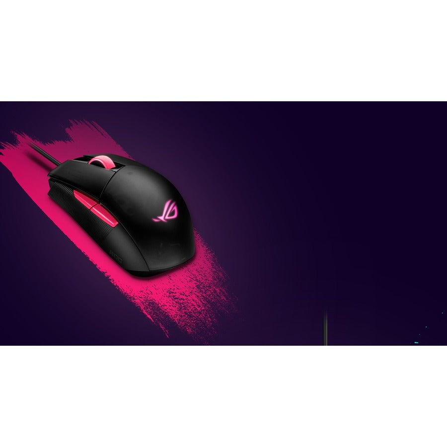 Souris de jeu Asus ROG Strix Impact II Electro Punk 90MP01U0-BMUA00