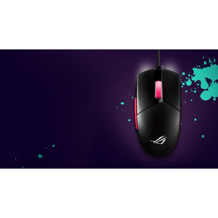 Souris de jeu Asus ROG Strix Impact II Electro Punk 90MP01U0-BMUA00