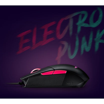 Souris de jeu Asus ROG Strix Impact II Electro Punk 90MP01U0-BMUA00