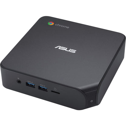 Ordinateur de bureau Asus Chromebox 4 CHROMEBOX4-G7068UNENT - Intel Core i7 10e génération i7-10510U - 16 Go de RAM DDR4 SDRAM - 256 Go de SSD M.2 PCI Express NVMe 3.0 x4 - Gun Metal CHROMEBOX4-G7068UNENT