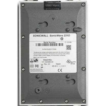 Point d'accès sans fil SonicWall SonicWave 231o IEEE 802.11ac 1,24 Gbit/s 02-SSC-2264