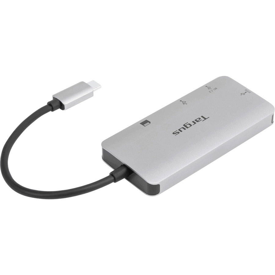 Targus USB-C Multi-Port Hub with Card Reader and 100W PD Pass-Thru ACA952USZ