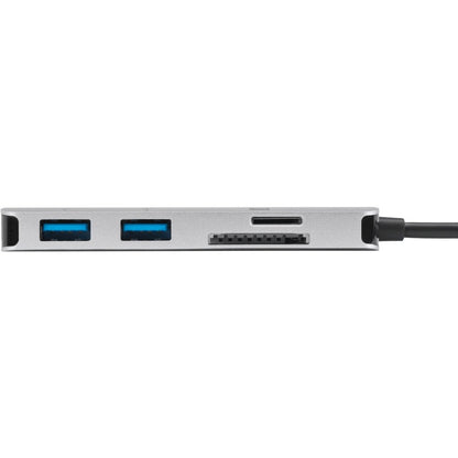 Targus USB-C Multi-Port Hub with Card Reader and 100W PD Pass-Thru ACA952USZ