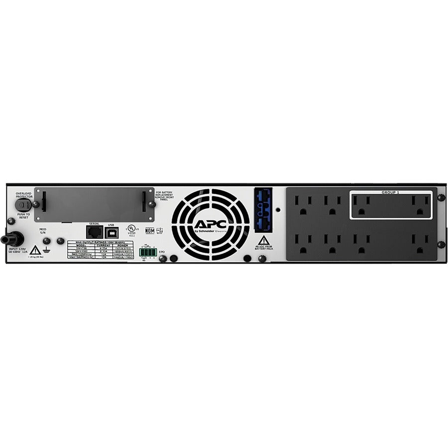 APC by Schneider Electric Smart-UPS X 750VA Tour/Rack 120V avec carte réseau et SmartConnect SMX750CNC