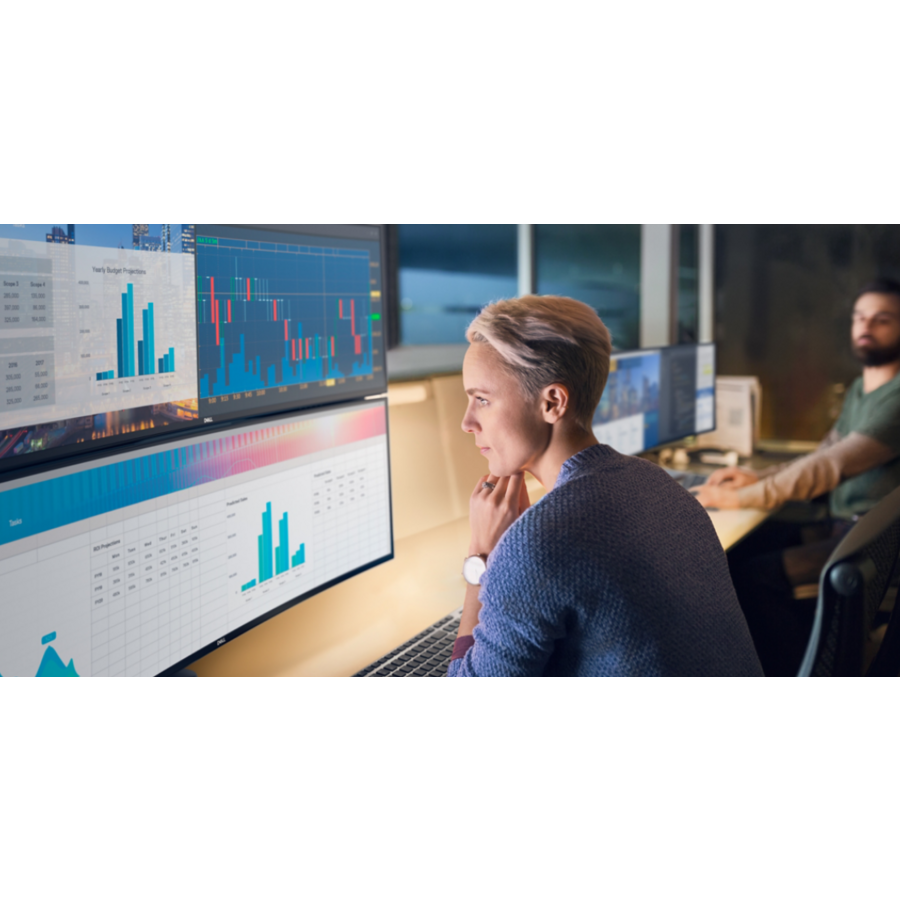 Moniteur LCD WLED incurvé Dell UltraSharp U4919DW 49" Dual Quad HD (DQHD) - 32:9 DELL-U4919DW