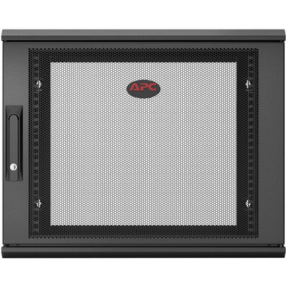 APC by Schneider Electric NetShelter WX 9U Single Hinged Wall-Mount Enclosure 600mm Deep AR109SH6