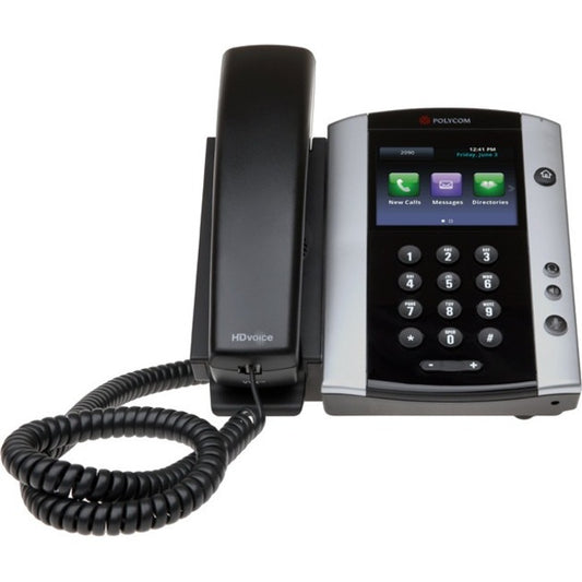 Téléphone IP Poly VVX 501 - Filaire - Montage mural - Noir 2200-48500-025