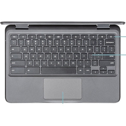 Dell Education Chromebook 11 3000 11 3100 Écran tactile 11,6" Chromebook - HD - 1366 x 768 - Intel Celeron N4020 Dual-core (2 cœurs) 1,10 GHz - 4 Go de RAM - 32 Go de mémoire flash P72FM