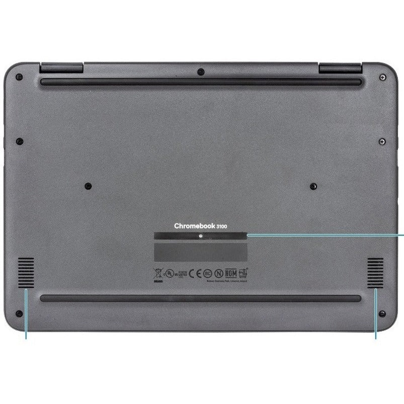 Dell Education Chromebook 11 3000 11 3100 Écran tactile 11,6" Chromebook - HD - 1366 x 768 - Intel Celeron N4020 Dual-core (2 cœurs) 1,10 GHz - 4 Go de RAM - 32 Go de mémoire flash P72FM