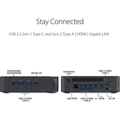 Ordinateur de bureau Asus Chromebox 4 CHROMEBOX4-G3023UNENT - Intel Core i3 10e génération i3-10110U - 8 Go de RAM DDR4 SDRAM - SSD M.2 Serial ATA 128 Go - Gun Metal CHROMEBOX4-G3023UNENT