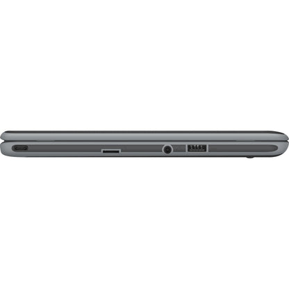 Asus Chromebook Flip C214 C214MA-YB02T Chromebook tactile 11,6" - HD - Intel Celeron N4020 - 4 Go - Mémoire flash 32 Go - Gris foncé C214MA-YB02T