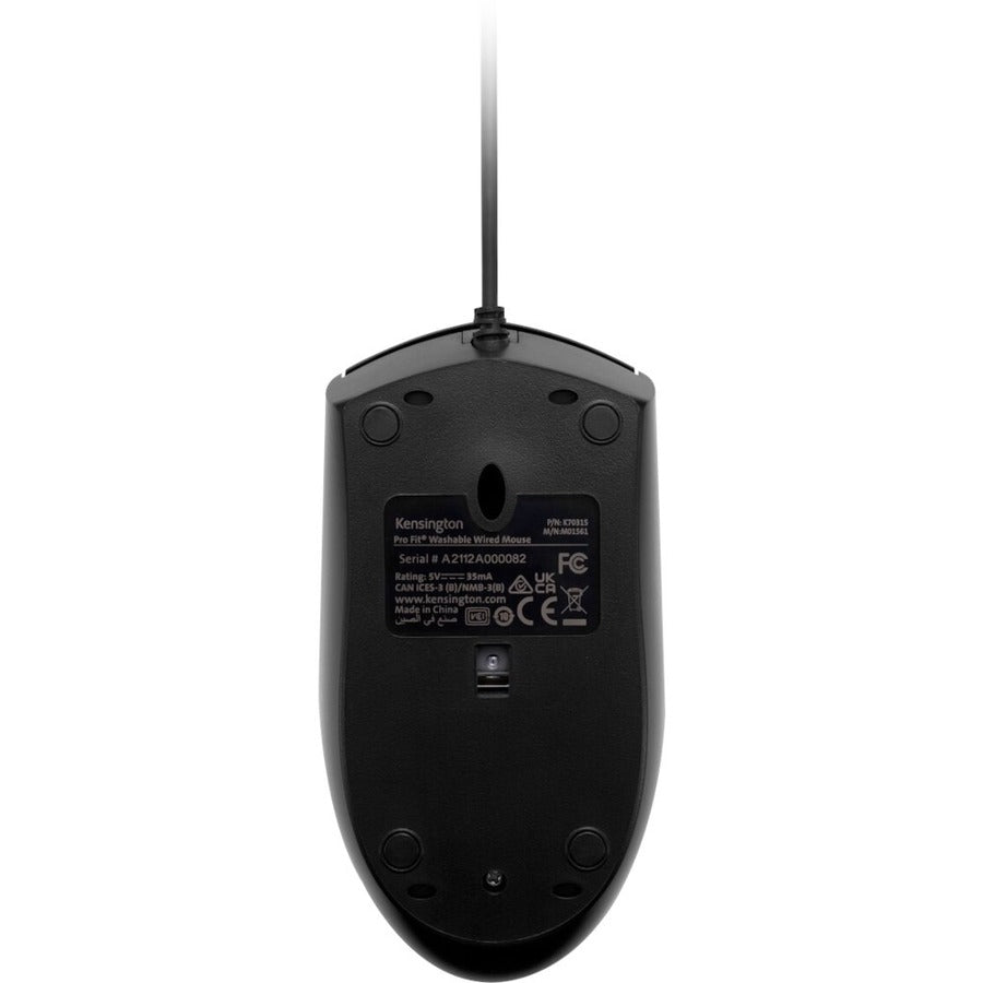 Souris filaire lavable Kensington Pro Fit K70315WW