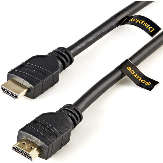 Câble HDMI haute vitesse encastrable actif CL2 de 15 m (50 pi) de StarTech.com - Câble HDMI Ultra HD 4k x 2k - HDMI vers HDMI - M/M HDMM15MA