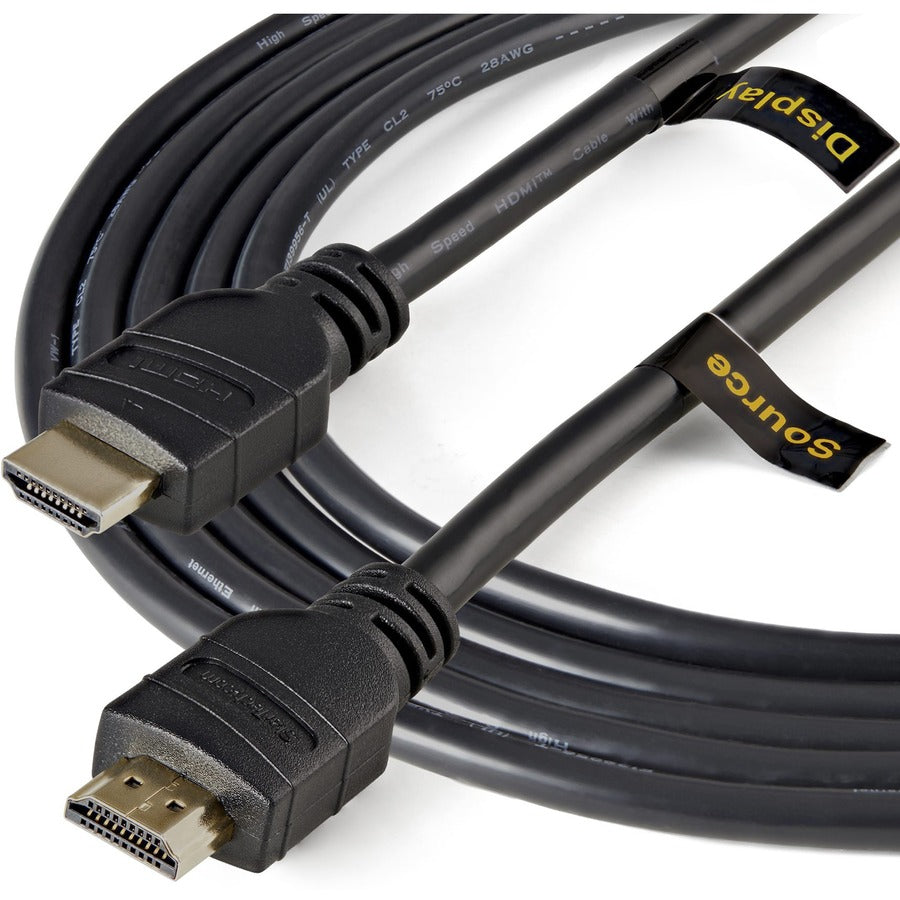 Câble HDMI haute vitesse encastrable actif CL2 de 15 m (50 pi) de StarTech.com - Câble HDMI Ultra HD 4k x 2k - HDMI vers HDMI - M/M HDMM15MA