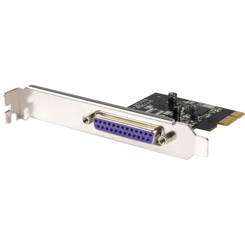 StarTech.com Carte adaptateur parallèle double profil PCI Express 1 port - SPP/EPP/ECP PEX1P