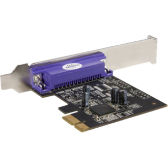 StarTech.com Carte adaptateur parallèle double profil PCI Express 1 port - SPP/EPP/ECP PEX1P
