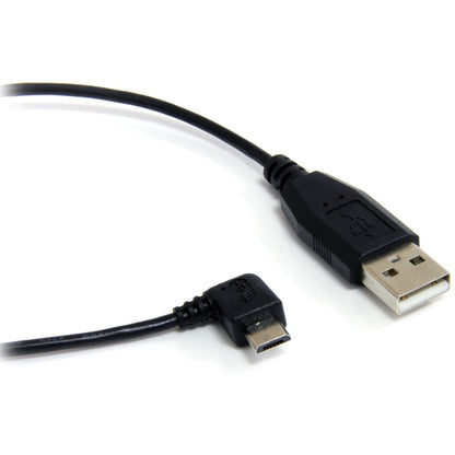 Câble micro USB StarTech.com de 30 cm - A vers micro B à angle droit UUSBHAUB1RA