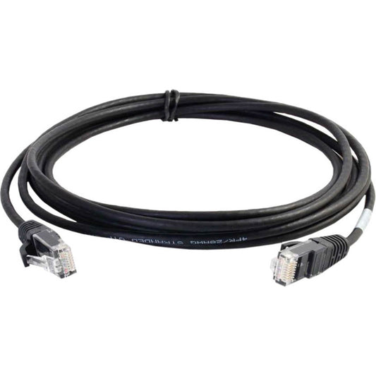 Câble de raccordement réseau fin C2G Cat6 7 pieds sans accroc non blindé (UTP) - Noir 01106