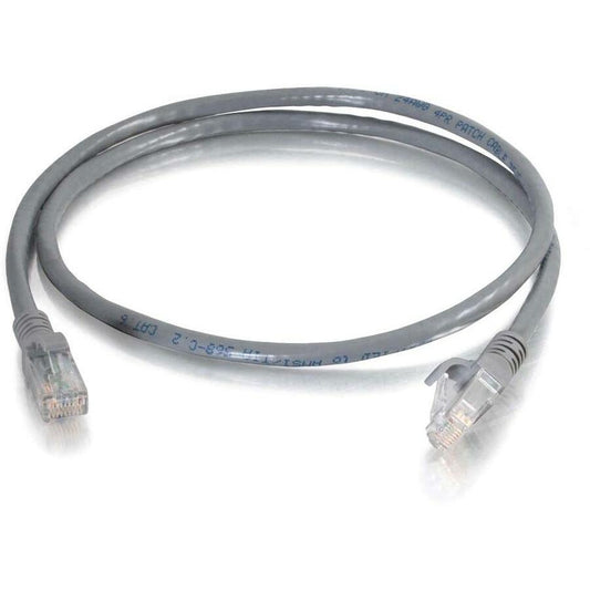 Câble de raccordement réseau non blindé C2G Cat6 7 pi (TAA) - Gris 10304
