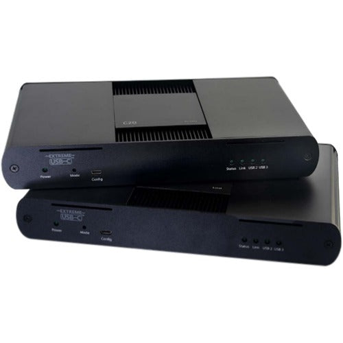 Kit d'extension USB 4 ports C2G - Transceiver vers récepteur USB 3.1 sur Cat6a 29523