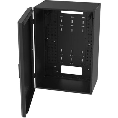Armoire murale verticale C2G 4RU avec porte pleine - Hauteur 36 po TAA VWMFD-4RU-36-B