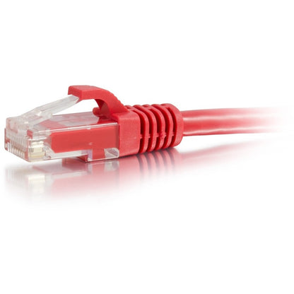 Câble Ethernet non blindé C2G Cat6a de 6 pieds - Câble de raccordement réseau Cat 6a - Rouge 50803