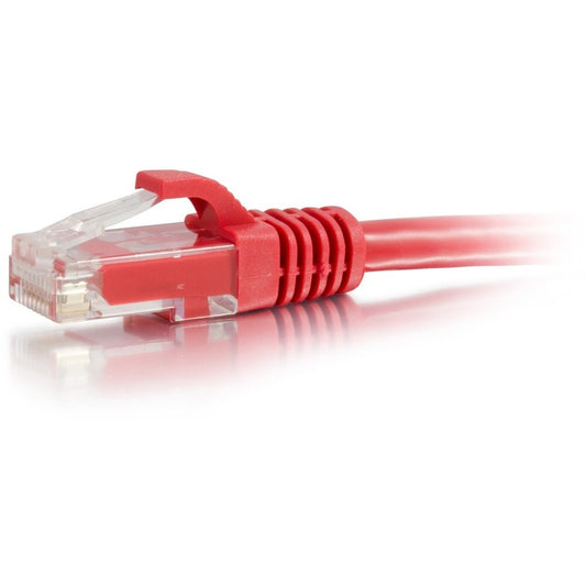Câble Ethernet non blindé C2G Cat6a de 6 pieds - Câble de raccordement réseau Cat 6a - Rouge 50803