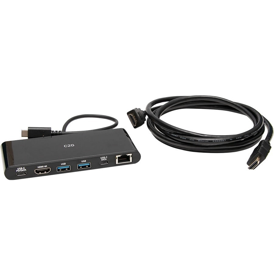 Kit mini station d'accueil USB-C 6 en 1 C2G pour ordinateurs portables C2G54479