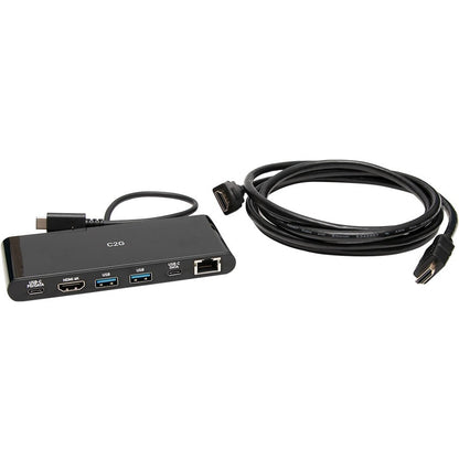 Kit mini station d'accueil USB-C 6 en 1 C2G pour ordinateurs portables C2G54479
