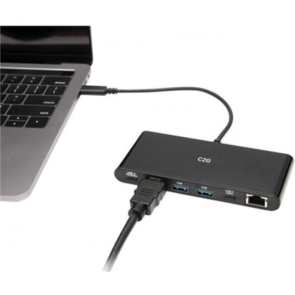 Kit mini station d'accueil USB-C 6 en 1 C2G pour ordinateurs portables C2G54479