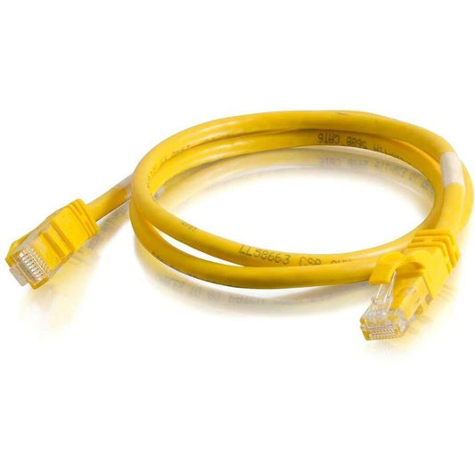 Câble de raccordement croisé réseau Ethernet non blindé C2G Cat6 7 pieds - Jaune 27872