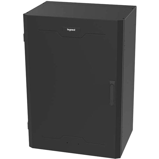 Armoire murale verticale C2G 8RU avec porte pleine - Hauteur 36 po TAA VWMFD-8RU-36-B