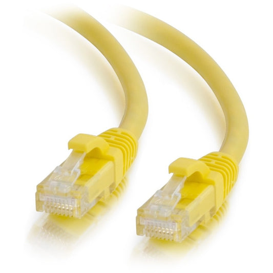 Câble Ethernet non blindé C2G Cat6a de 6 pieds Câble de raccordement réseau Cat 6a - Jaune 50746