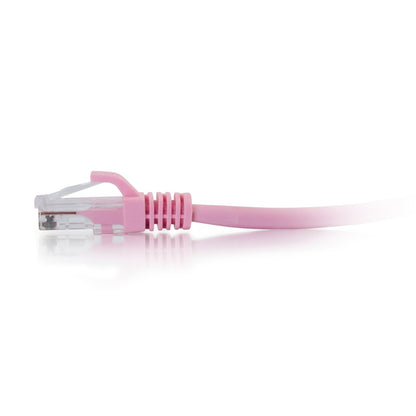 Câble Ethernet de raccordement réseau C2G Cat6a sans accroc non blindé (UTP) de 6 pieds - Rose 50860