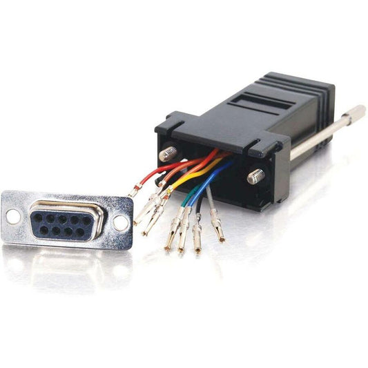 Adaptateur modulaire C2G RJ-45 vers DB-9 02943