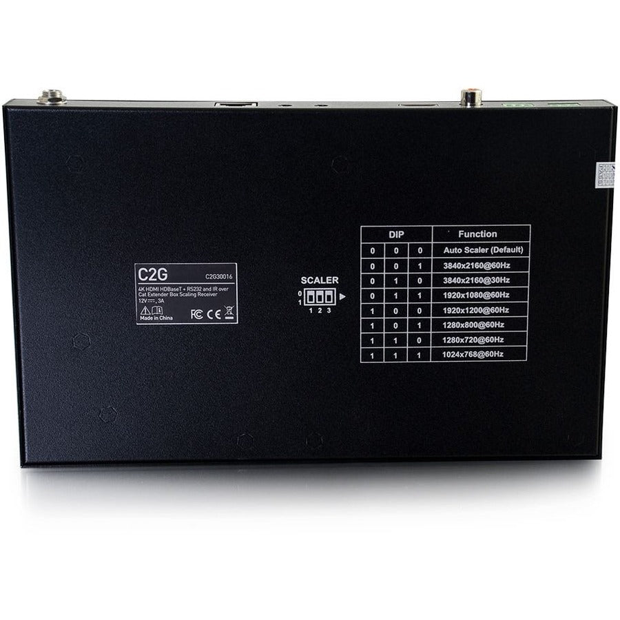 C2G HDMI + RS232 + IR 4K Scaling RX Box C2G30016
