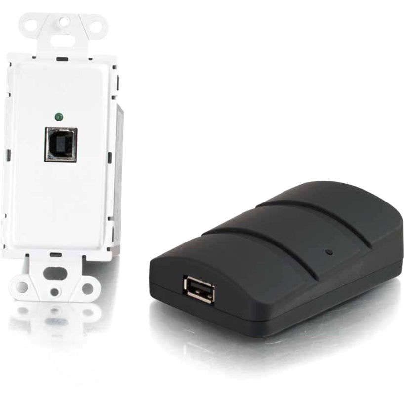 Kit émetteur-récepteur mural C2G USB 2.0 sur Cat5 Superbooster vers dongle 53878