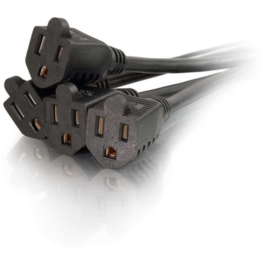C2G 1-TO-4 Power Cord Splitter 29803