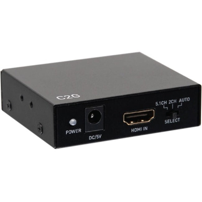 Extracteur audio HDMI C2G avec TOSLINK, SPDIF et 3,5 mm - 4K 60 Hz C2G41003